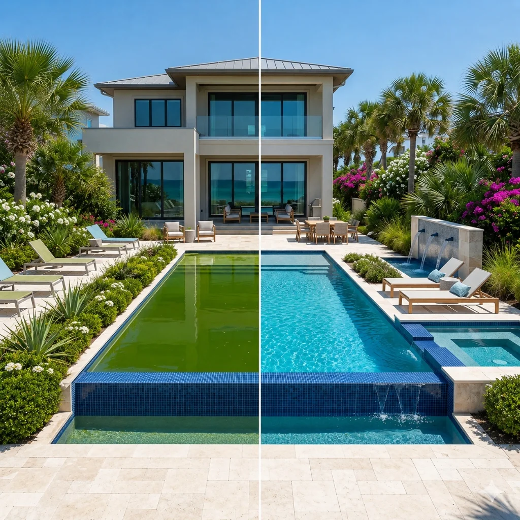 Green To Clean Pool Treatment